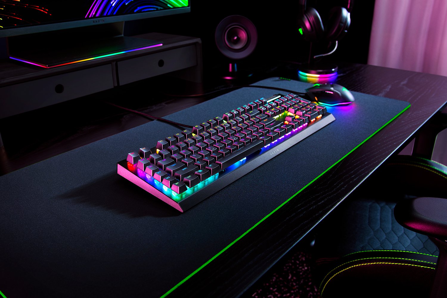 Bàn phím vi tính Razer BlackWidow V4X  - Green Switch - Ảnh 6