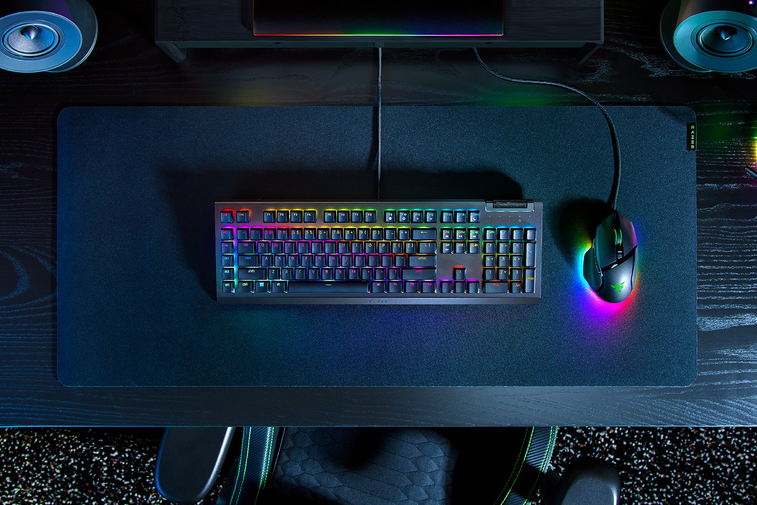 Bàn phím vi tính Razer BlackWidow V4X  - Green Switch - Ảnh 2